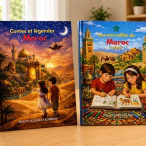 Contes et légendes du Maroc + Les merveilles du Maroc à colorier
